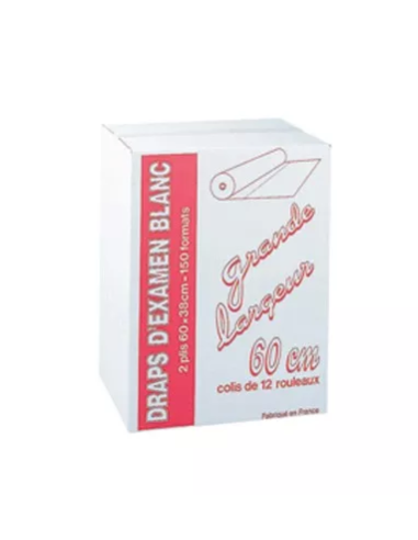 Draps d'examen papier : Le classique Gauffré : le rouleau