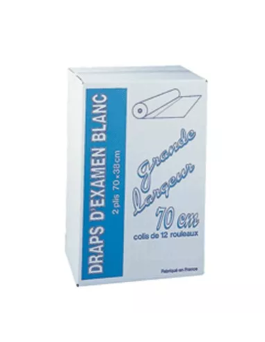 Draps d'examen papier : Le classique 70 : le rouleau