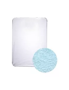 Drap housse éponge : bleu ciel 2