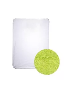 Drap housse éponge : vert fluo