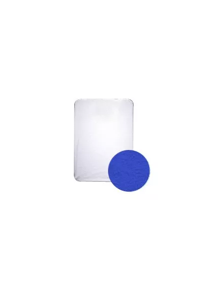 Drap housse éponge : bleu roi