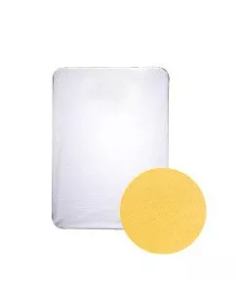 Drap housse éponge : jaune clair