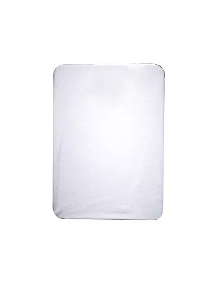 Drap housse éponge : blanc
