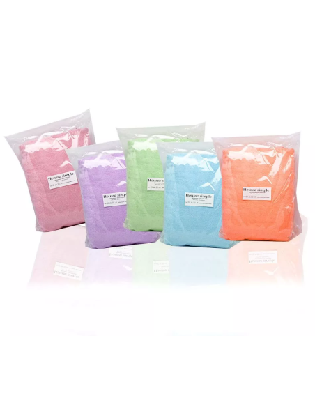 LOTS DE DRAPS HOUSSES  EPONGES 16 couleurs