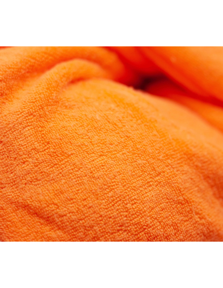 Drap housse éponge : mandarine